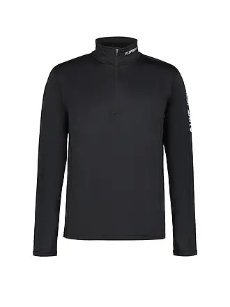ICEPEAK | Herren Unterzieh Zipshirt Fleminton | schwarz